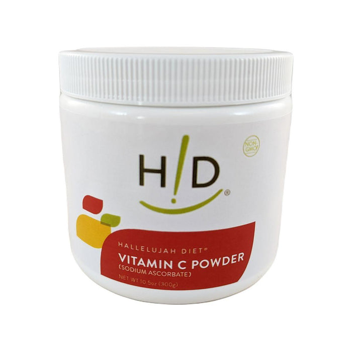 Hallelujah Diet Vitamin C Powder (Sodium Ascorbate) 10.5oz