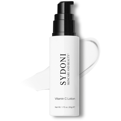 Sydoni Skincare and Beauty VITAMIN C LOTION with VITAMIN B5 AND ALOE 1.75 OZ. PUMP BOTTLE