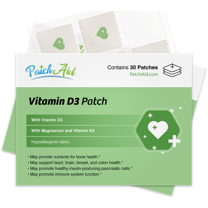 Vitamin D3 with K2 Vitamin Patch