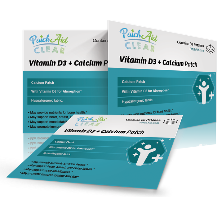 PatchAid - Vitamin D3/Calcium Vitamin Patch