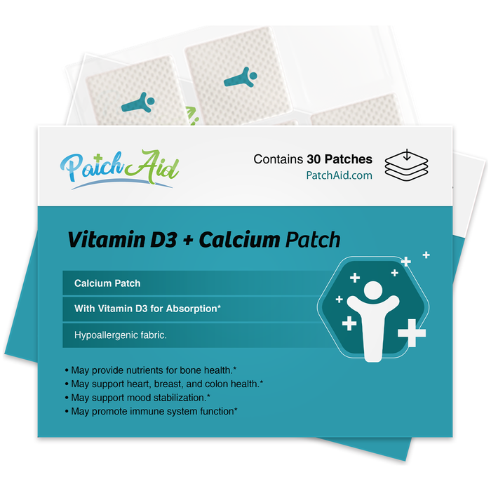 Vitamin D3/Calcium Vitamin Patch