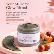 Glimmer Goddess® Organic Skin Care Organic Vitamin C & E Brightening Face Mask Masks & Peels