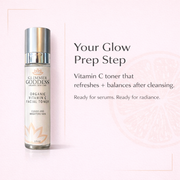 Glimmer Goddess® Organic Skin Care Organic Vitamin C Facial Toner – Natural Brightening Astringent Cleansers & Scrubs
