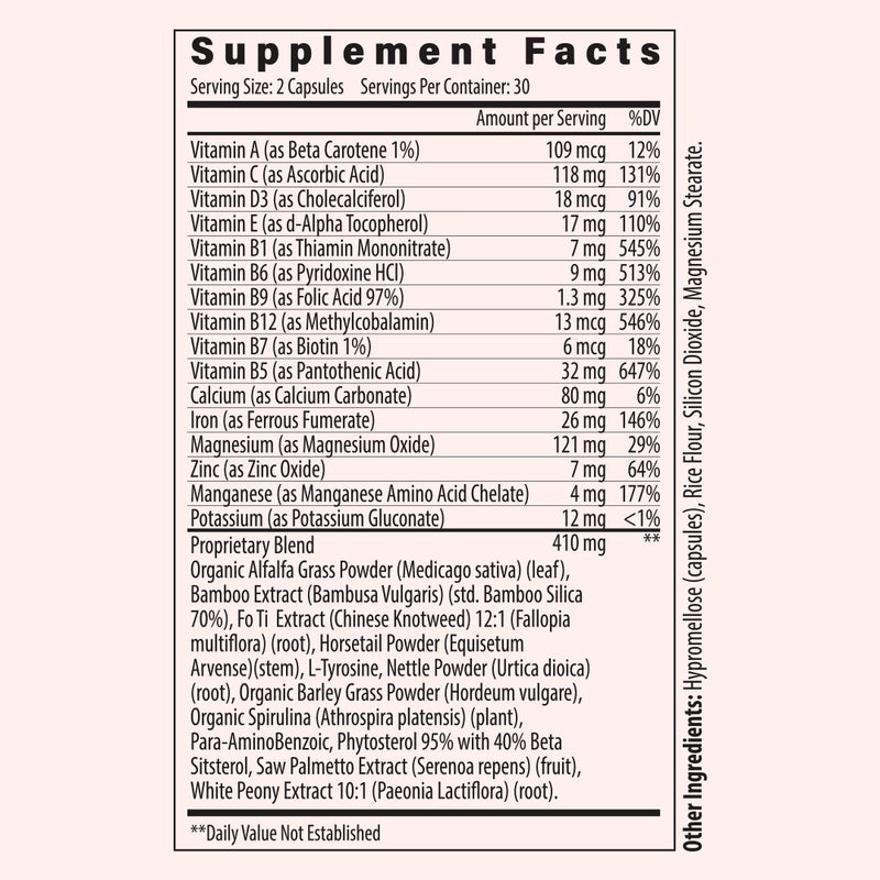 Kerotin Hair Growth Vitamins Supplement