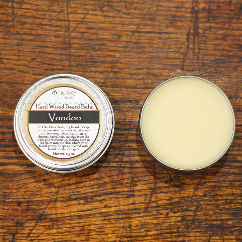 Soaplicity Voodoo Hard Wired Beard Balm Beard Balm