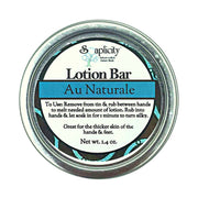 Soaplicity Au Naturale Lotion Bar - Unscented Lotion Bar