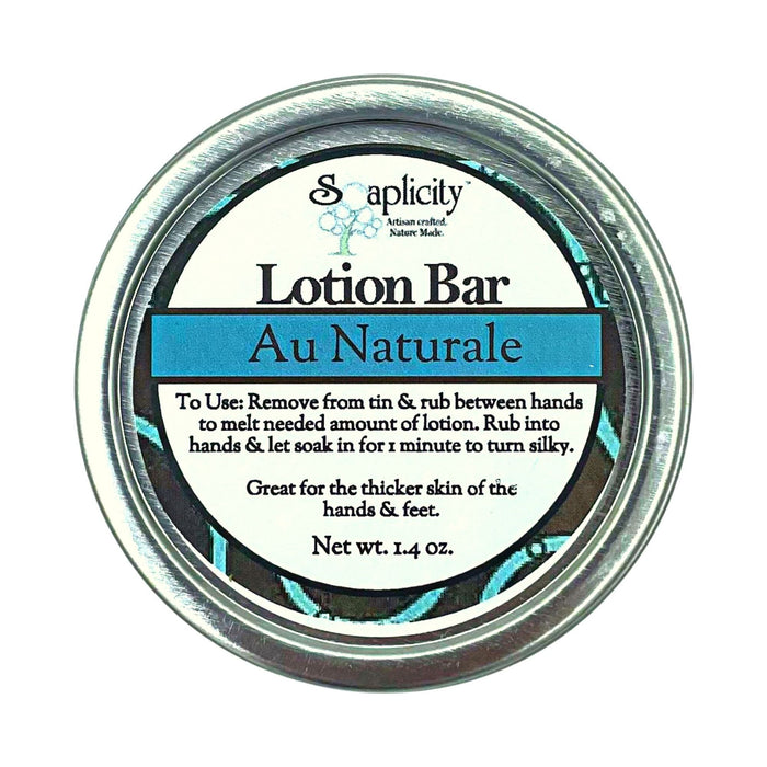 Soaplicity - Au Naturale Lotion Bar - Unscented