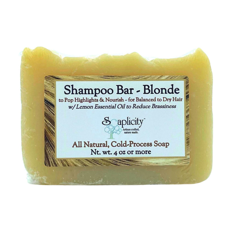 Soaplicity Blonde Shampoo Bar Shampoo bar