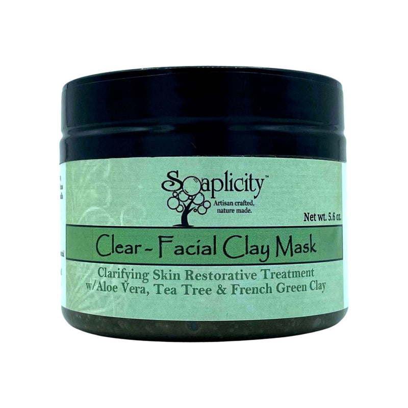 Soaplicity Clear Facial Clay Mask Facial Masks