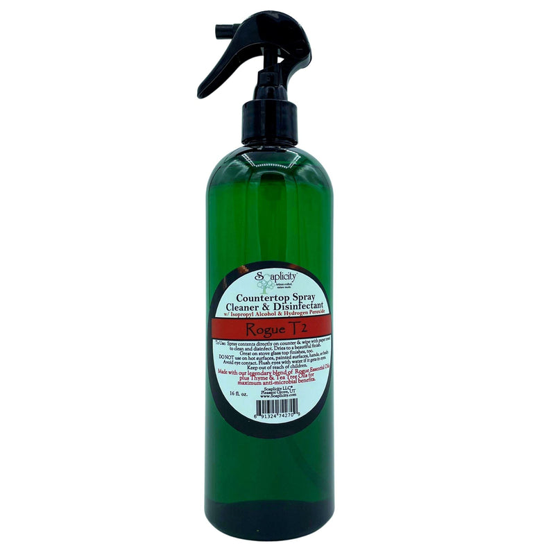 Soaplicity Rogue T2 - Countertop Cleaner Spray, 16 oz. Home & Kitchen