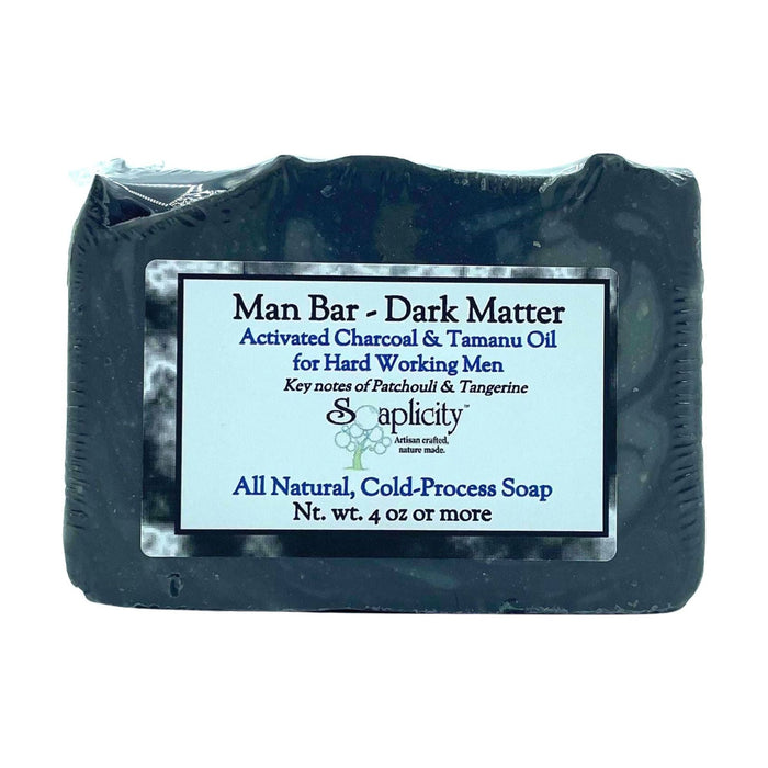 Soaplicity - Dark Matter Soap Man Bar