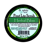 Soaplicity Herbal Bliss Pout Lip Scrub Lip Scrubs