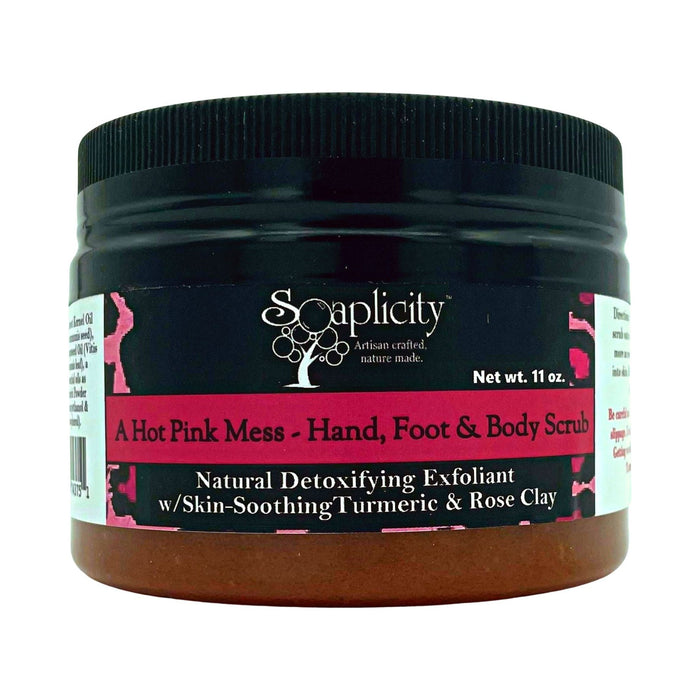 Soaplicity - A Hot Pink Mess Hand, Foot & Body Sugar Scrub