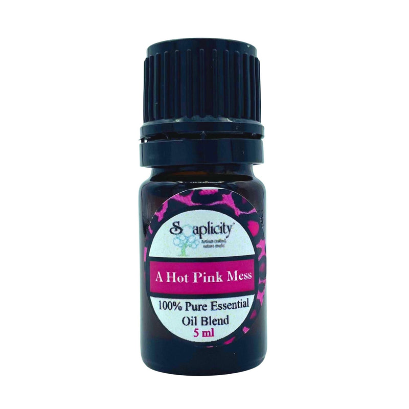Soaplicity A Hot Pink Mess Essential Oil Blend, 5 ml Essential Oil Blend