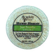 Soaplicity Just Breathe Shower Steamer w/ Menthol Shower Steamers