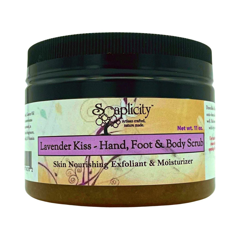 Soaplicity Lavender Kiss Hand, Foot & Body Sugar Scrub Body Scrub
