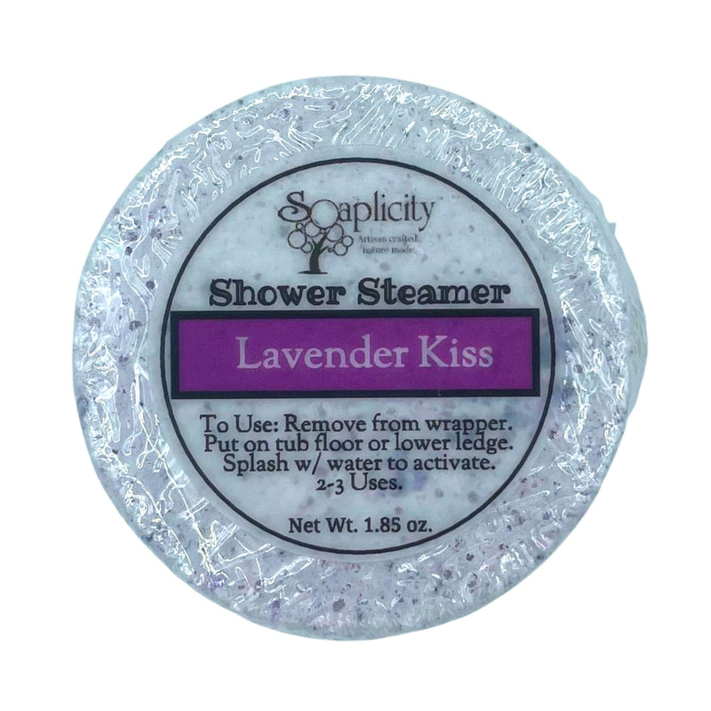 Soaplicity Lavender Kiss Shower Steamer Shower Steamers