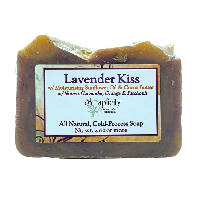 Soaplicity Lavender Kiss Soap Bar Soap Bar