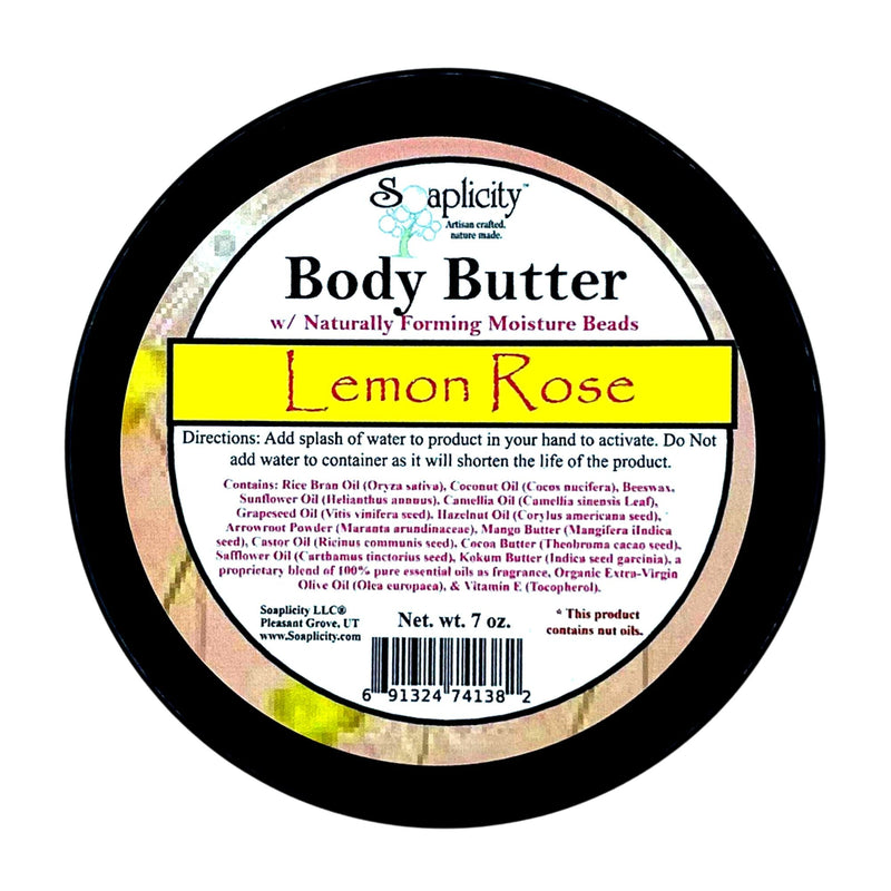 Soaplicity Lemon Rose Body Butter Body Butter