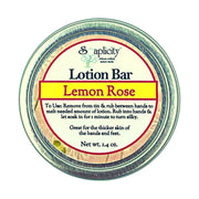 Soaplicity Lemon Rose Lotion Bar Lotion Bar