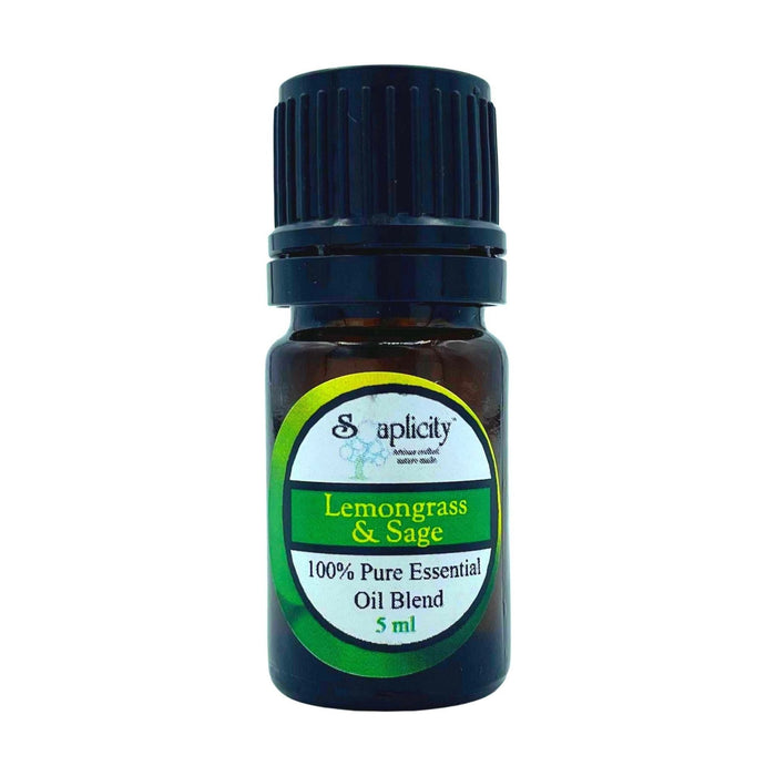 Soaplicity - Lemongrass & Sage Eo Blend, 5 Ml