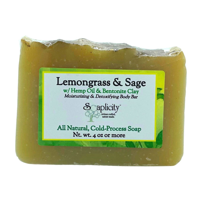 Soaplicity - Lemongrass & Sage Soap Bar