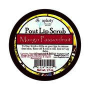 Soaplicity Mango Passionfruit Pout Lip Scrub Lip Scrubs