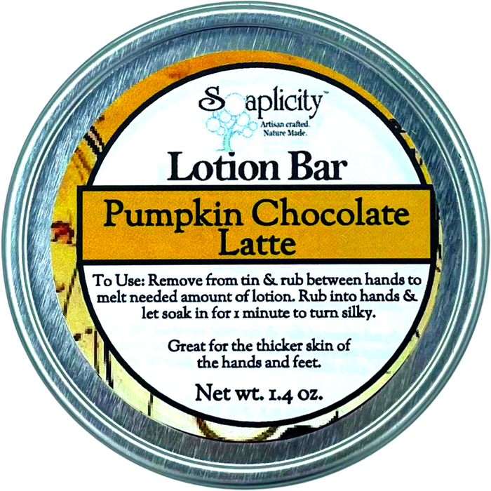 Soaplicity - Pumpkin Chocolate Latte Lotion Bar