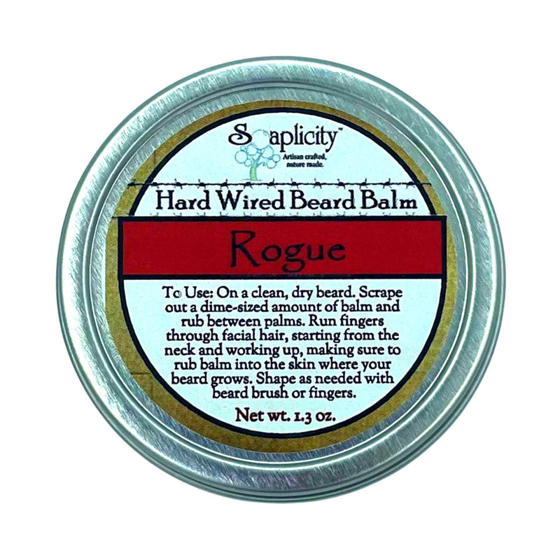 Soaplicity Rogue Hard Wired Beard Balm Beard Balm