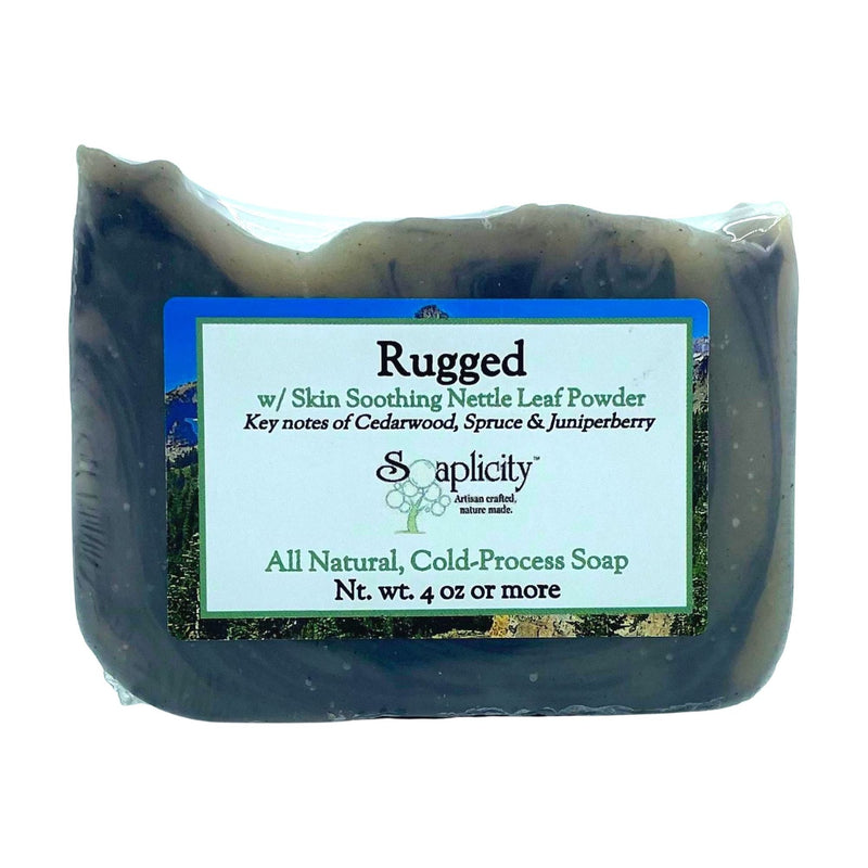 Soaplicity Rugged Soap Bar Soap Bar