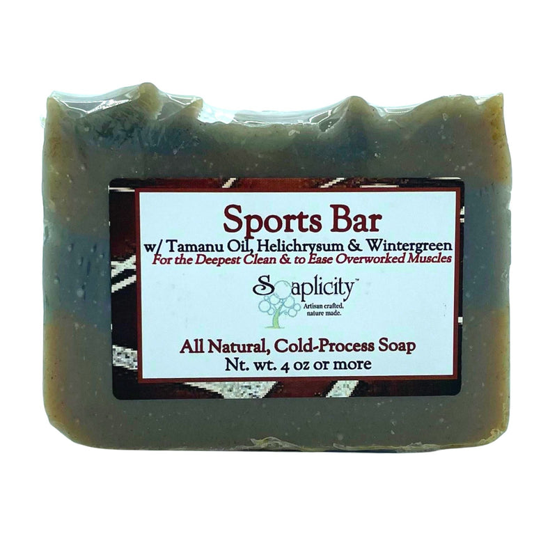 Soaplicity Rejuvenate Sports Bar Soap Soap Bar