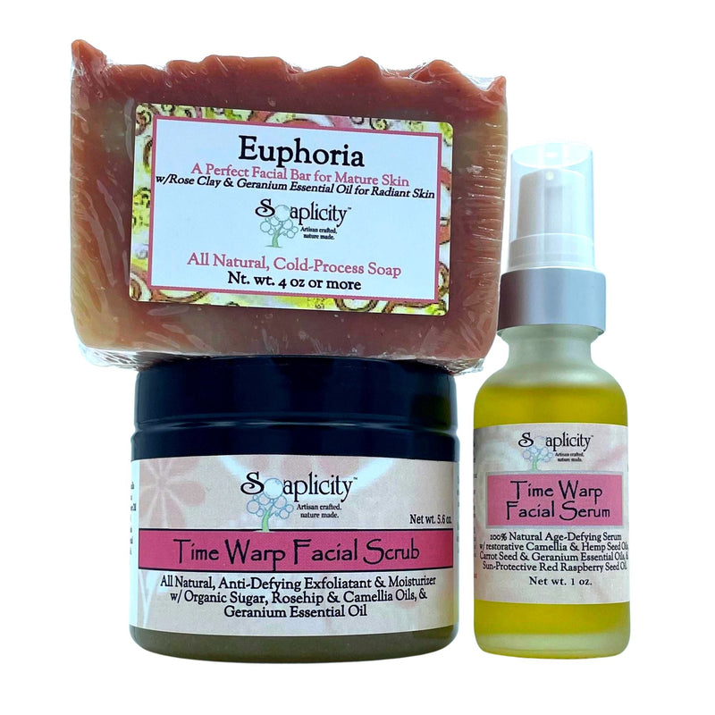 Soaplicity Time Warp Trio Sets for Mature Skin Gift Set