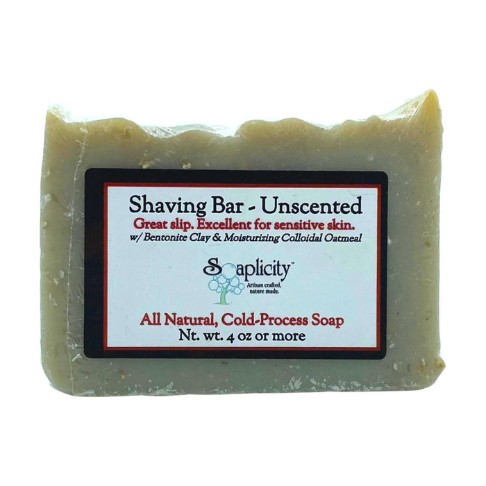 Soaplicity - Unscented Shaving Soap