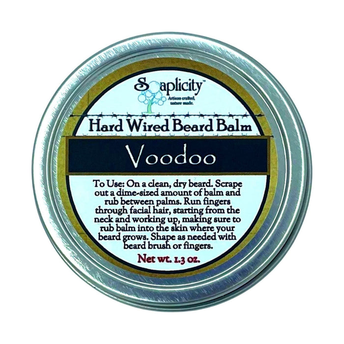 Soaplicity - Voodoo Hard Wired Beard Balm