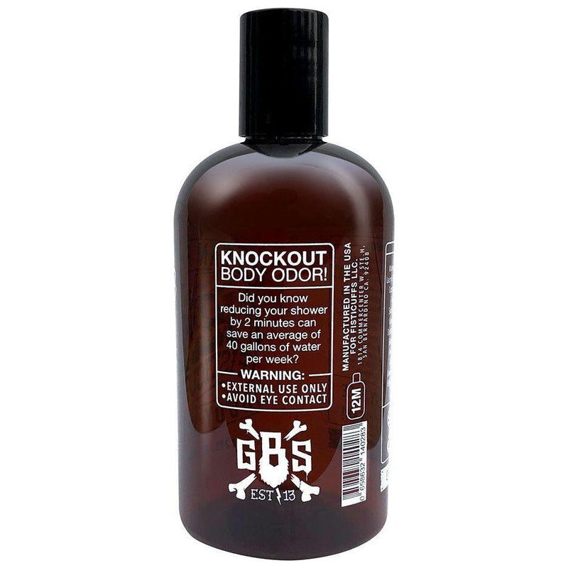 Grave Before Shave Fisticuffs Bay Rum Body Wash 12 oz. Bottle Soap/shampoo