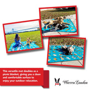 Warren London Groom 'n' Go Grooming Blanket Pet Grooming Supplies