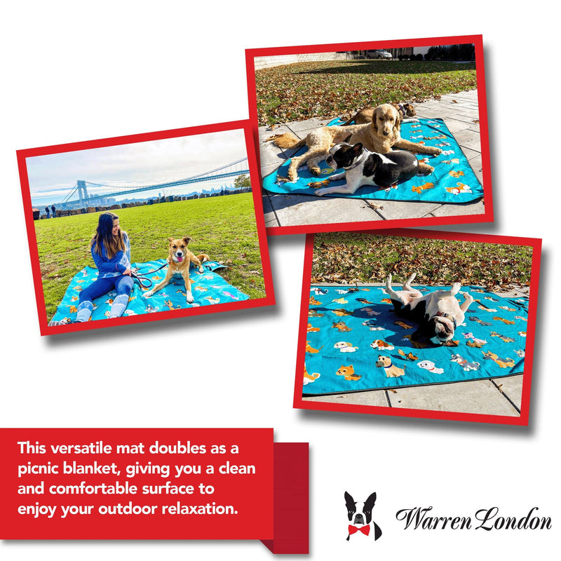 Warren London Groom 'n' Go Grooming Blanket Pet Grooming Supplies