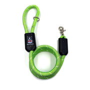 Warren London Rope Leash - Green Reflective Leashes, Collars & Accessories