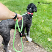 Warren London Rope Leash - Green Reflective Leashes, Collars & Accessories