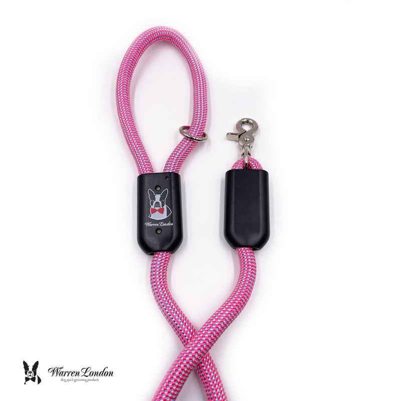 Warren London Rope Leash - Pink Leashes, Collars & Accessories
