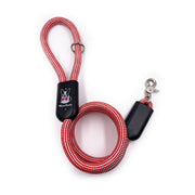 Warren London Rope Leash - Red/White Leashes, Collars & Accessories