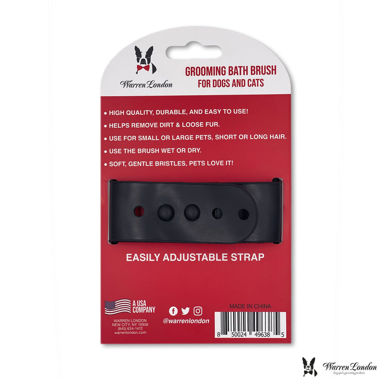 Warren London Grooming Bath Brush Pet Combs & Brushes