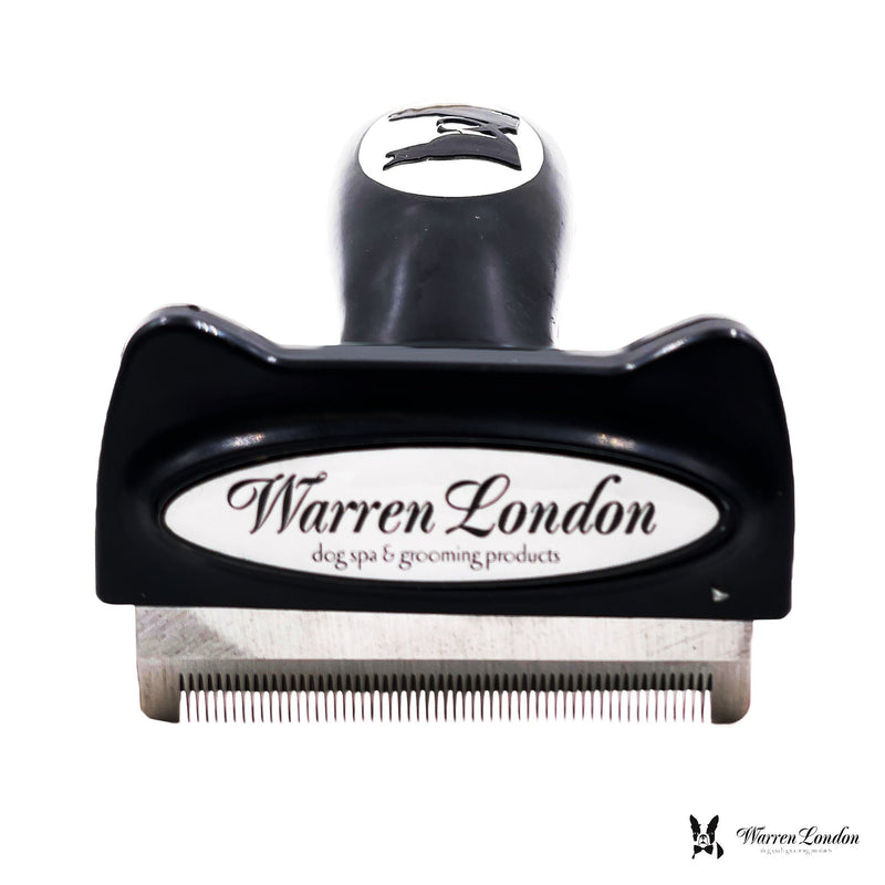 Warren London De-Shedding Dog Brush for Short Hair (<1") Leashes, Collars & Accessories