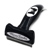 Warren London De-Shedding Dog Brush for Long Hair (>1") Leashes, Collars & Accessories