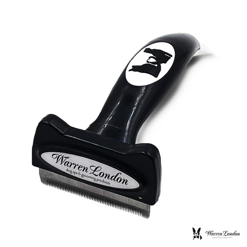 Warren London De-Shedding Dog Brush for Short Hair (<1") Leashes, Collars & Accessories