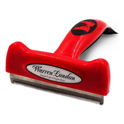 Warren London De-Shedding Dog Brush for Long Hair (>1") Leashes, Collars & Accessories