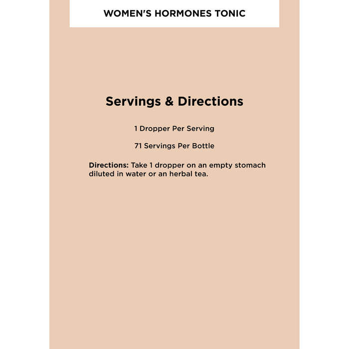 Zuma Nutrition - Women's Hormones Tonic