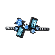 Fragrant Jewels Ice Queen 925 Sterling Silver Collector's Item Ring