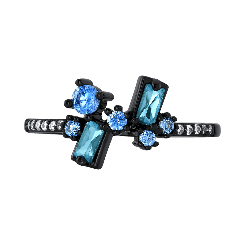 Fragrant Jewels Ice Queen 925 Sterling Silver Collector's Item Ring
