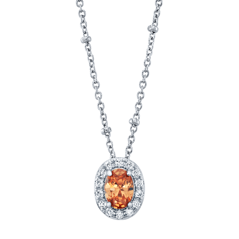 Fragrant Jewels Topaz Birthstone Necklace Necklace
